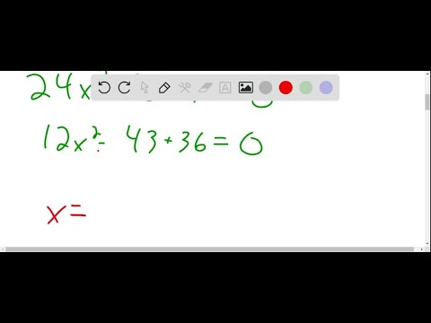 Solve each equation. 6=7/2 x-3+3/(2 x-3)^2