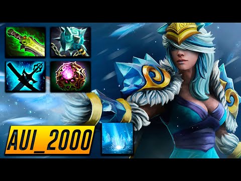 Aui_2000 Crystal Maiden Carry [18/2/29] - Dota 2 Pro Gameplay [Watch & Learn]