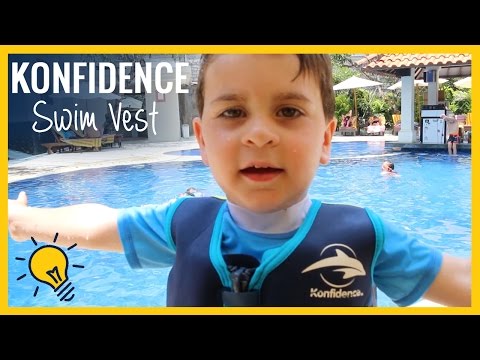 Review i konfidence swim vest in action