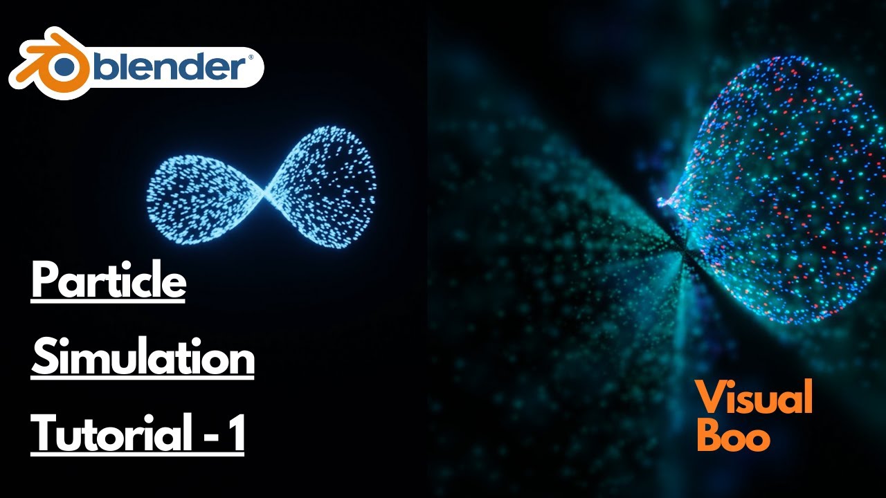 Particle Simulation Tutorial in Blender 2.9