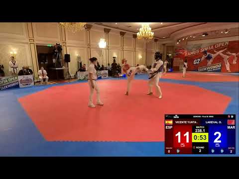Adrian VICENTE YUNTA (ESP) VS Omar LAKEHAL (MAR) - M-58 Final. 9th Ramus Sofia Open 2022