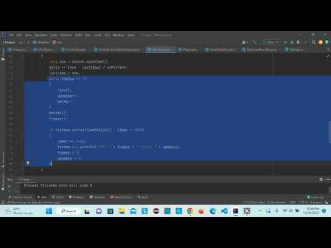 Java Game Loop In Depth Explanation Java Gui