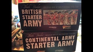 Unboxing and Review: New AWI Starter Armies (Warlord Games)