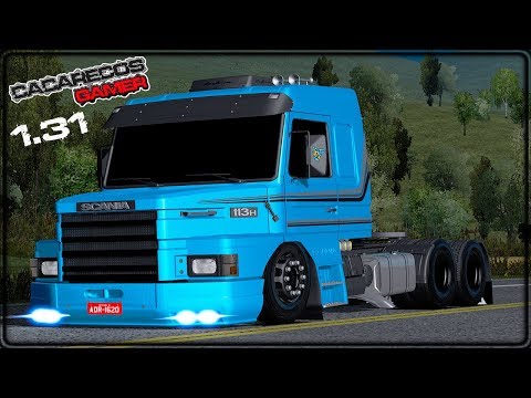ATUALIZADA | SCANIA 113 COM MANGUEIRA REALISTA  | EURO TRUCK 2 MODS BR 1.31