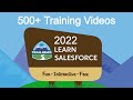 500 Salesforce Developer Training Videos