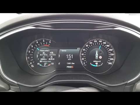 2018 Ford Mondeo kombi ST Line 2.0 TDCi AWD: acceleration 0 - 160 kmh