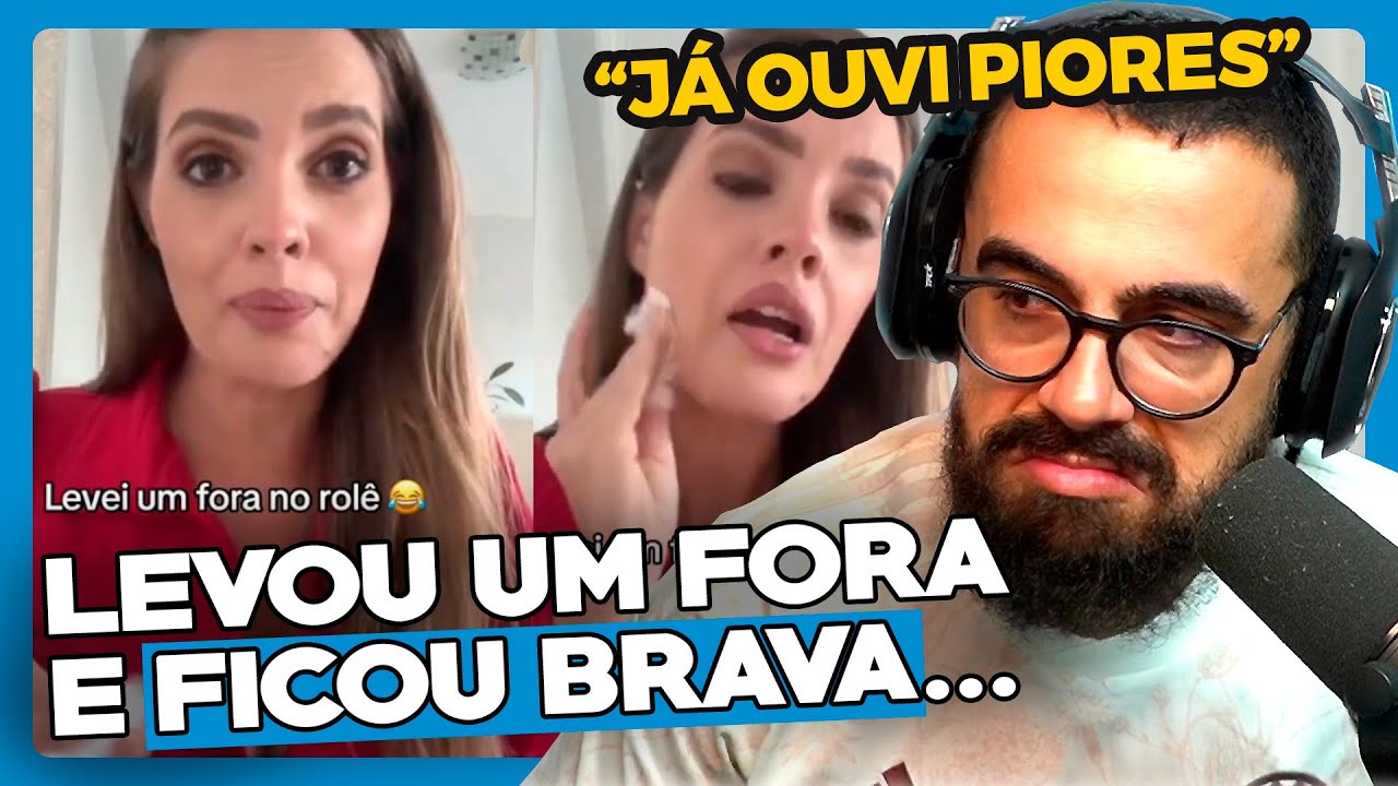 BLOGUEIRA LEVA FORA DE HOMEM e RECLAMA NAS REDES | Cortes do Edson Castro