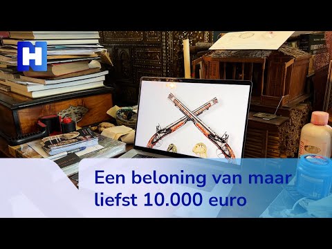 Magneetvissers zijn op zoek naar gestolen antieke wapens na uitloven flinke beloning