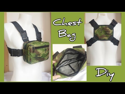 CHESTBAG DIY / HOW TO MAKE CHESTBAG / PAANO MANAHI NG CHESTBAG/CHEST RIG