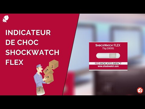 Indicateur de choc Shockwatch Flex - adhésif flexible pour produits atypiques et fragiles_2
