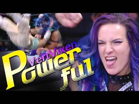 来日直前の米国戦士！超パワフルなドライバーが迫力満点だ...!! バートビクセン Vert Vixen vs.坂崎ユカ Yuka Sakazaki