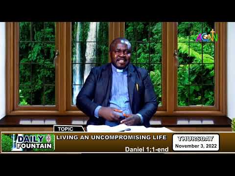 DAILY FOUNTAIN DEVOTIONAL FOR NOVEMBER 3 , 2022