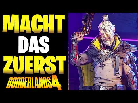 MACHT DAS ZUERST - Beste Klasse, Legendäre Waffen & Tipps zum Start in Borderlands 4