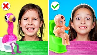 Rich Mom Vs Broke Mom! Best Parenting Gadgets vs Free DIY Toys - Funny Moments by Gotcha! Hacks