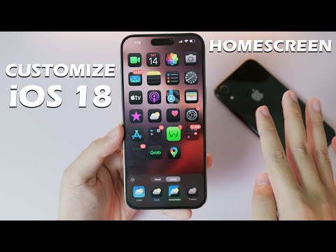 How to Customize iOS 18 Homescreen