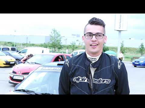 Patryk Kielar po 5 oesie 50. Rajdu Festiwalowego