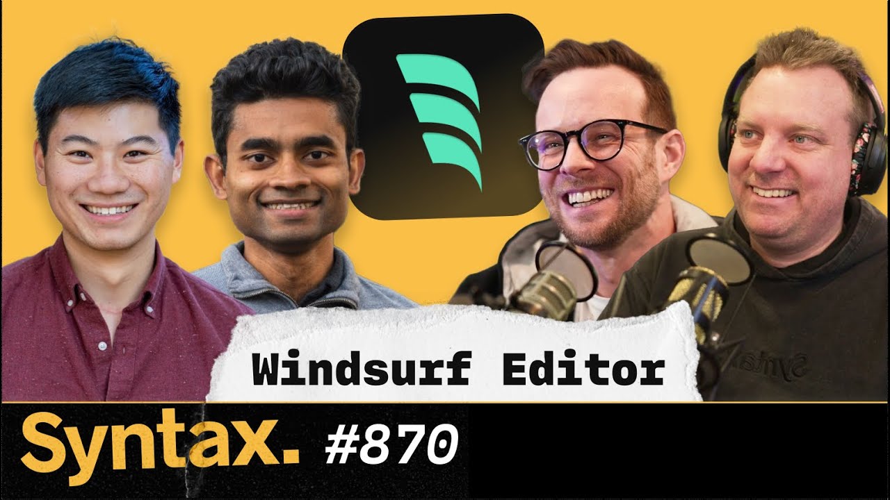 Windsurf forked VS Code to compete with Cursor. Talking the future of AI + Coding