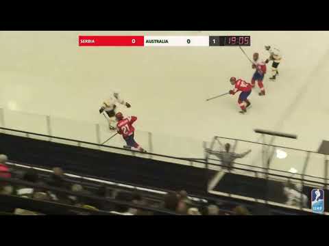 1st GOAL World Championship U18 D2B Serbia Australia 8:4