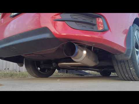 2017 Honda Civic EXT Invidia N1 Exhaust w/ Injen CAI