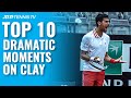 Clay Court Drama: Top 10 Dramatic Tennis Moments From The 2021 Clay Season