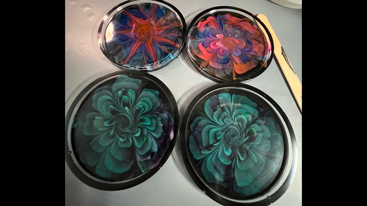 #206 Bloom Collabration @Resining Art By Amy M