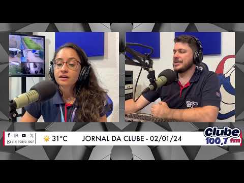 Jornal da Clube - 02/01/24 - Edição do Almoço