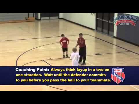 AAU Coaching Boys Basketball Series  Individual Defense Drills