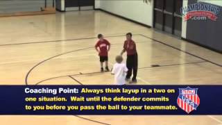 AAU Coaching Boys Basketball Series  Individual Defense Drills