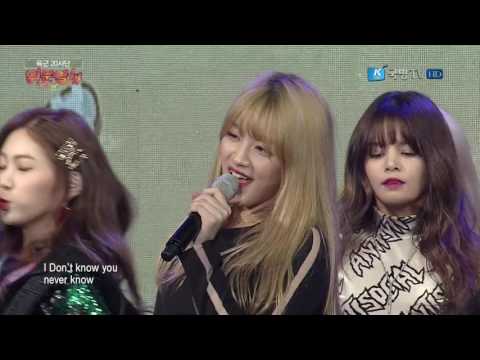 170407 위문열차 CLC(씨엘씨)_아니야(No Oh Oh) + 도깨비(Hobgoblin) @ 육군 20사단
