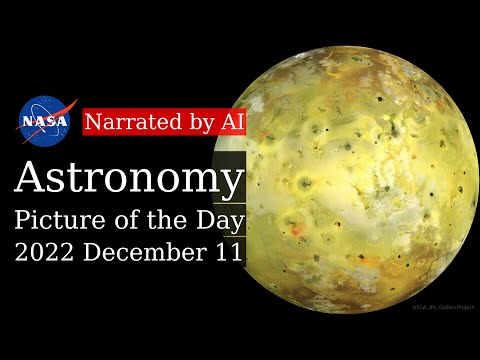 APOD: 2022-12-11 - Io in True Color (Narrated by Brian)