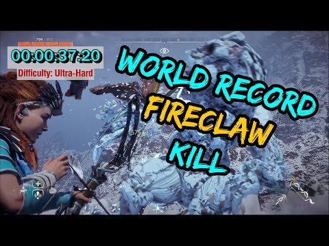Fastest Fireclaw Kill / 37.20s / World Record / Ultra-Hard