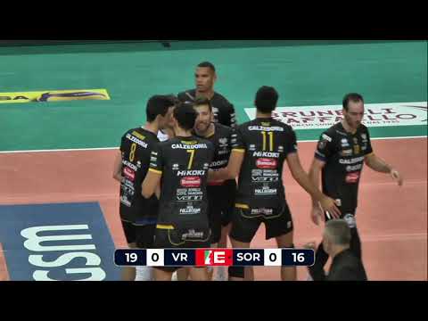Highlights Calzedonia Verona - G.B. P. del Frusinate Sora 3-1 | 20.10.2019