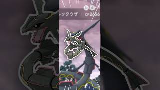 やっぱり、レックウザと相性いいらしい！【ポケモンGO】