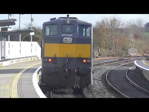 Irish Rail 071 Class Loco 088 Light Engine - Portarlington (12/11/18)