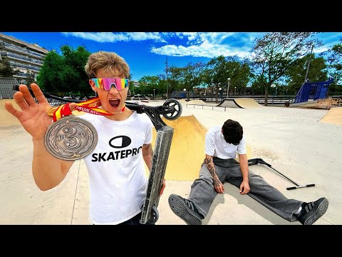 WORLD SCOOTER CHAMPION HUMILIATES ME!