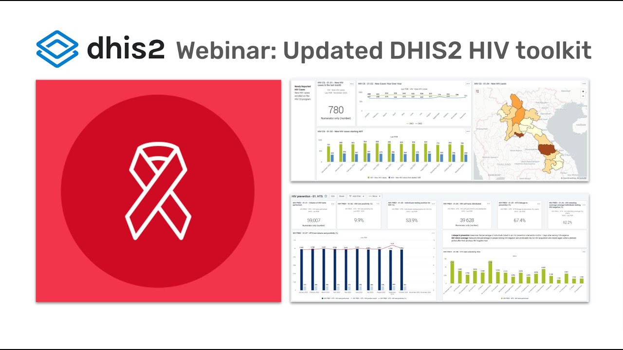 Webinar: Updated DHIS2 HIV toolkit
