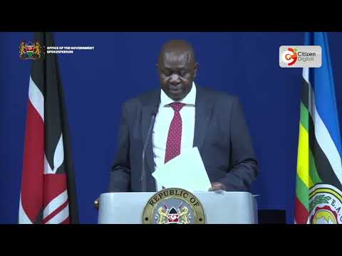 Government Spokesperson Charles Owino clarifies government directives on foreign nationals
