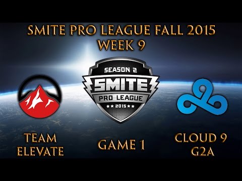 SPL Fall Week 9 - Team Elevate vs. Cloud9 g2a (Game 1)