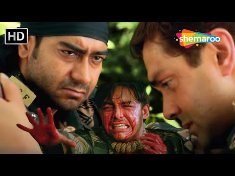 यही जंग का असली चेहरा हैं | Tango Charlie | Ajay Devgan, Bobby Deol | Best Action Scene #army