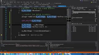 C언어/C++ 강의 95화 Tetris 6 블럭 추가 및 블럭 회전과 줄 지워주기 [어소트락 게임아카데미]