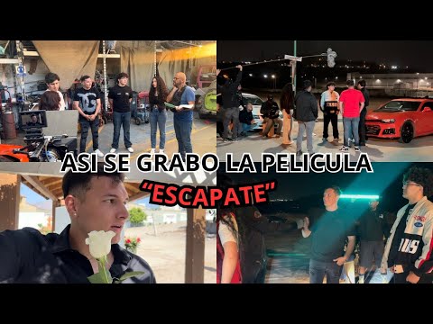HOW THE FILM "ESCÁPATE" WAS FILMED WITH OLA ESTUDIOS | BEHIND THE SCENES | Julio El Diiisney