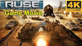RUSE - 4K60FPS - Game Movie - All Cutscenes + Dialogues