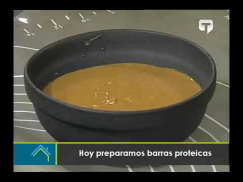 Hoy preparamos barras proteicas