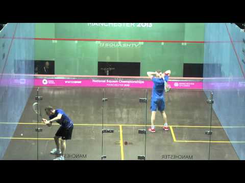 a 2013 BWV Men's Nat Champs Nick Matthew V James Willstrop part 1