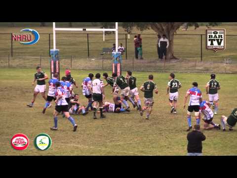 2015 NHRU Round 17 Premier 1 Highlights - Waratah v Merewether Carlton