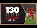130 GREATEST LIVERPOOL GOALS | 40-31 | Dalglish, the lost goal & European finals