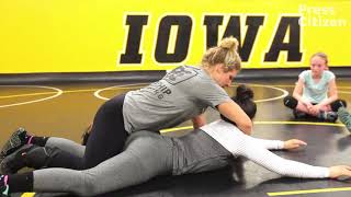 Iowa wrestling hosts its first all-girls' camp