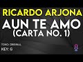 Ricardo Arjona - Aun Te Amo (Carta No. 1) - Karaoke Instrumental