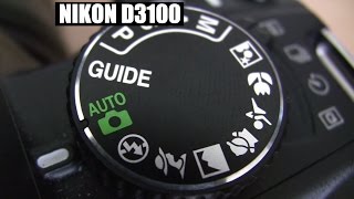 Video thumbnail for Nikon D3100 DSLR  Basic beginner tutorial training Part 1 by Tom R Photography