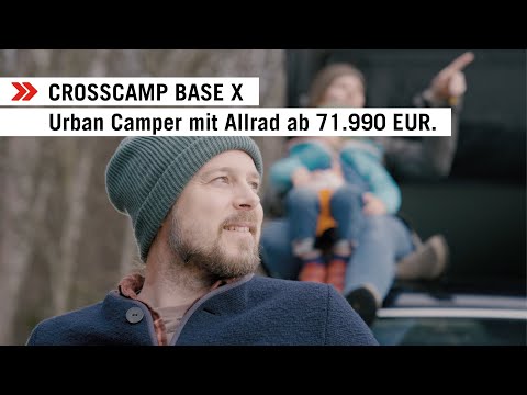 CROSSCAMP BASE X. Der neue. Mit permanentem Allrad. Auf Mercedes-Benz Basis. Ab 71.990 EUR.